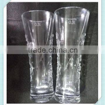 Hand Made Carlsberg Beer Glass Cup 300ml Carlsberg Glass Cup for Sale photo-6