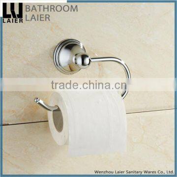 Grooming Bathroom Designs Zinc Alloy Chrome Finishing Bathroom Sanitary Items Wall Mounted Toilet Paper Holder