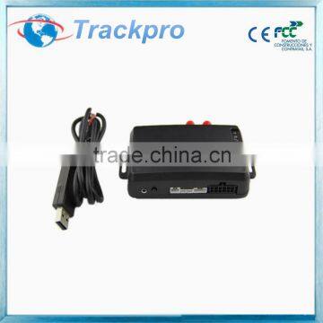 GPS vehicle tracker, Tr20, tracking by SMS/GPRS, with web platform and app, fuel monitor