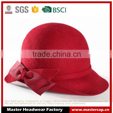 Polyester Cloche hat Lady Cloche hats