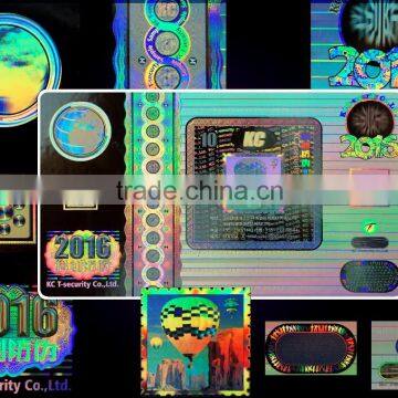 Holographic Feature and PET Material Make Hologram Stickers photo-4