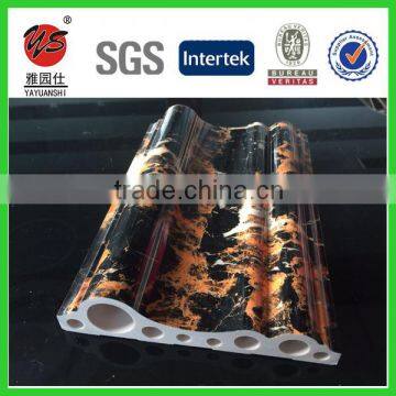 15cm pvc moulding profile for uv panel or 3D leather panel