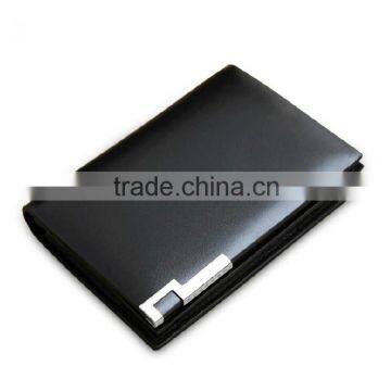 High Capacity Genuine cowhide Leather custom card holder