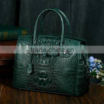 Luxury Crocodile Skin Handbags Custom Bags Handbag Women Genuine Leather