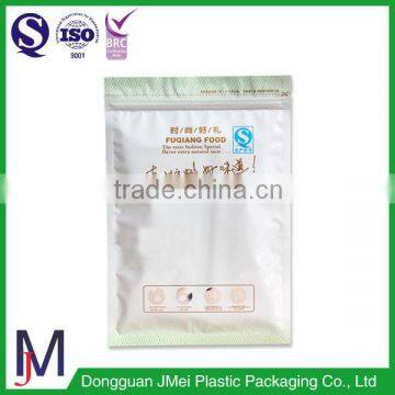 3 side seal bag making machine plastic 3 side seal bag with zipper in packaging bags