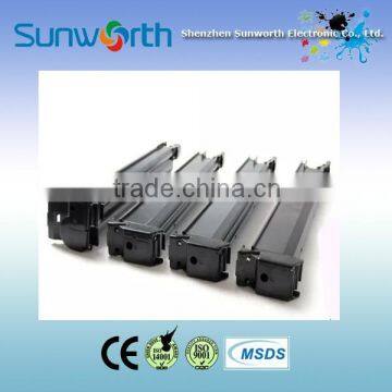 Compatible high quality toner cartridge Minolta C200 for use in Konica Minolta Bizhub C200 TN 214 KCMY