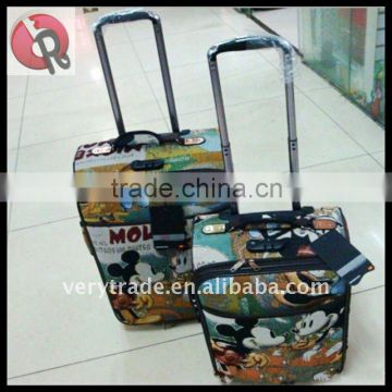 cartoon travel luggage bag