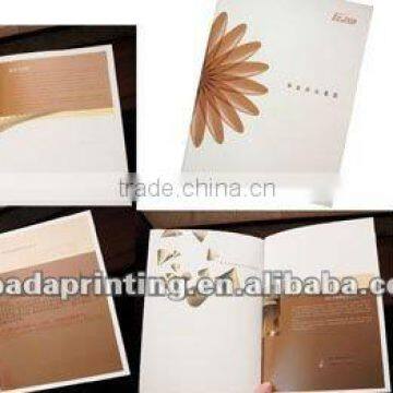 2013 hot selling customized design pamphlet