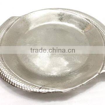 Round Metal Serving Tray Aluminium Serving Tray