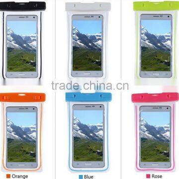 Universal Waterproof Case Outdoor Cellphone Dry Bag for All Phones Fluorescent Design photo-2