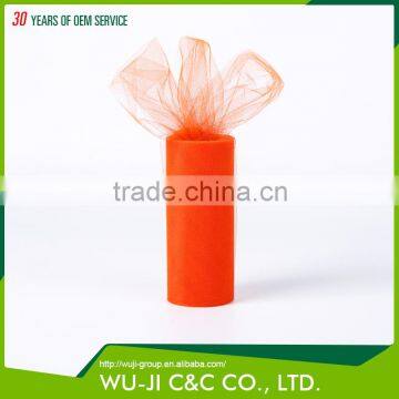 Multi color polyester soft tulle dressing