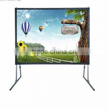 Top quality ! foldable projector screen with carrying case 300 inch projector screen