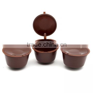 Refillable nescafe gusto capsule filter cup