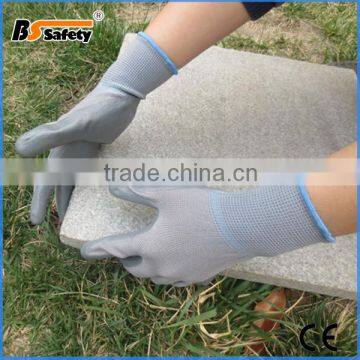 BSSAFETY OEM Black Nitrile Coated Safety Glove With Logo Printing photo-6