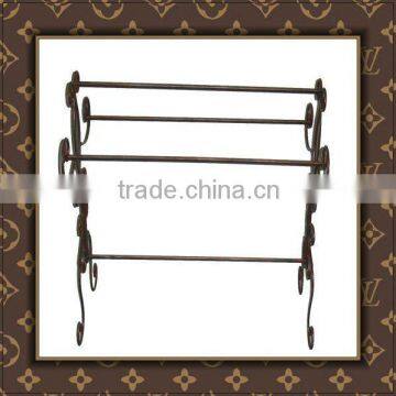 floor standing towel racks wrought iron bathroom shelf