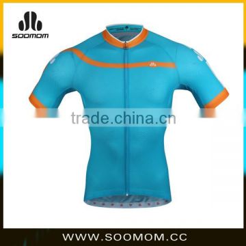 Comfortable Breathable Pro Team Cycling Jersey High Elasticity