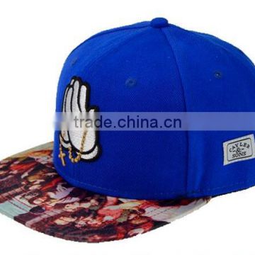 Wholesale Customized Cheap Price Embroidery Snapback Two Tone