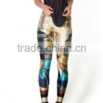 Women sexy Digital Print leggings Ancient Egypt Art Mural Skinny Leggings Wholesale