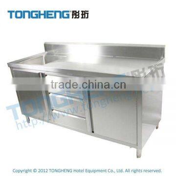 Stainless Steel Cabinet with Drawers