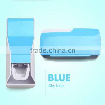 Plastic Material and Stocked,Automatic,Eco-Friendly Feature automatic toothpaste dispenser toothbrush holder