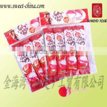 2014 new design Flat Lollipop Candy