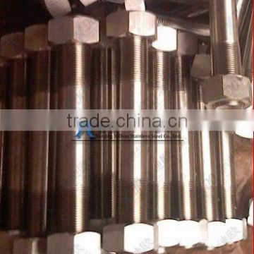 Nickle alloy 2.4360 M27 stud bolt Monel400 stainless steel shopping