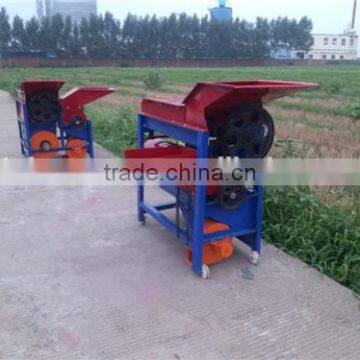 Convenient corn peeling and threshing machine for sale