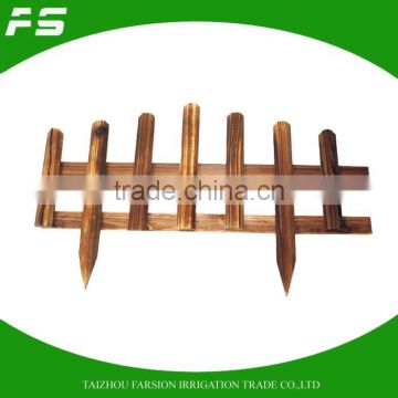 Outdoor Wood Barrier Garden Fencing Wood Picket Barrier