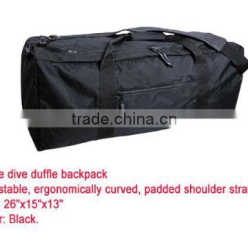 Large bag for carry duffle bag gear padded shoulder