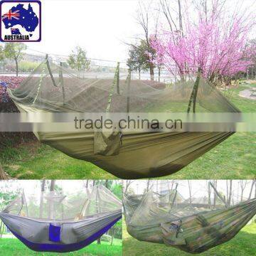 Hanging Hammock Mosquito Net Sack Tent Camping Hiking Outdoor