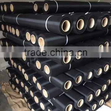 Premium quality black coated wire mesh/black coated ss wire mesh for window