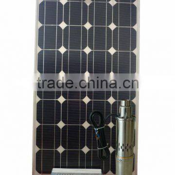 DC solar pump for house use,screw type solar pump