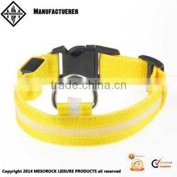 Wholesale Adjustable Sizes With Plastic Snap Closure Pet Collar Led Dog Collar photo-2