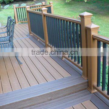 Eco-friendly WPC Zinc Steel Combinations Handrail/furniture/fence/railing photo-4