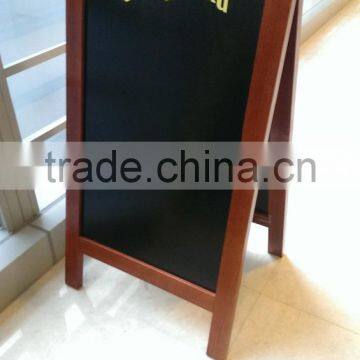 Wooden a Frame Folding Floor Stand Chalkboard photo-5