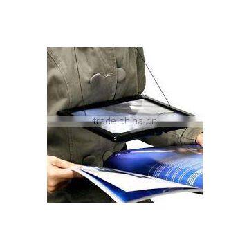 Hand Free Plastic Desktop Book Illuminated Magnifier With LED Light photo-2