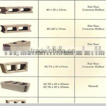 1 Phase Concrete Block Machine for Sale / Single Phase Hollow Block Machine photo-4
