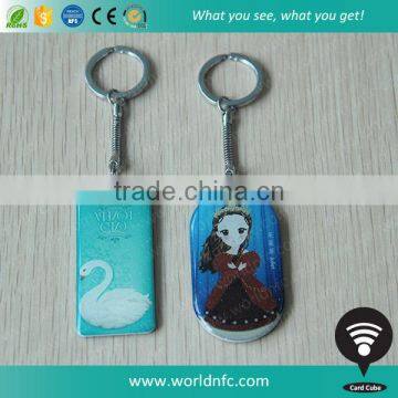 Professioanl Hot Selling Chip T5577 Epoxy card with Key Chain