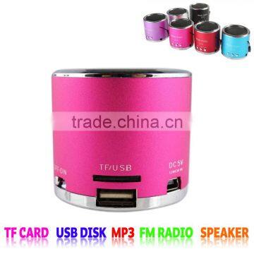 New audio speakers wireless mini speakers usb mp3 player with jbl speaker support TF Card with FM radio computer speakers