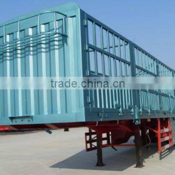 HOWO 40T Low Bed Storehouse Semi-trailer On Sale photo-3