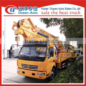 4x2 Left hand drive 18 m hydraulic aerial platform truck