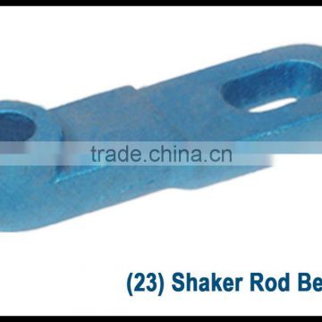 Shaker rod bearing for grinding mill