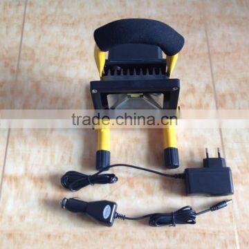 Led Flood Light Emergency Work Light 10W Portable Rechargeable Led Flood Light photo-3