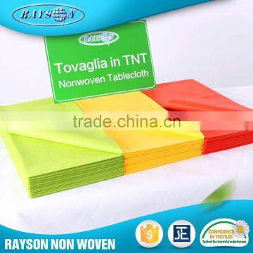 China Supplier Pp Nonwoven Spunbond Linen Tablecloth