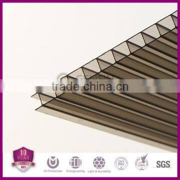 Top Quality Twin-wall Policarbonato Greenhouse Roofing Sheet photo-6