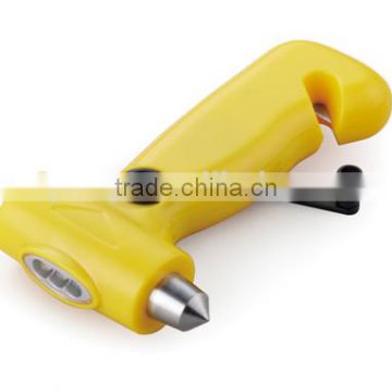 Portable power plus generator and battery led flashlight torch with safe hammer/led flashlight