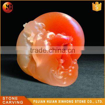 High Quality Natural Yellow Jade Stone Price photo-2