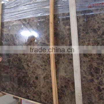 Customized Dark Emperador Marble Slab Table Top photo-3