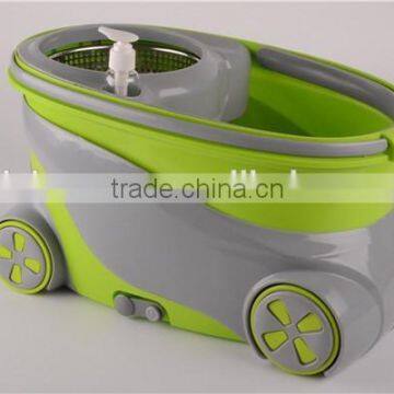 Easy Going Mop and Power Saving Spin Mop With Two Wheels photo-3