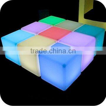 10cm 20cm waterproof battery operated mini cube led light